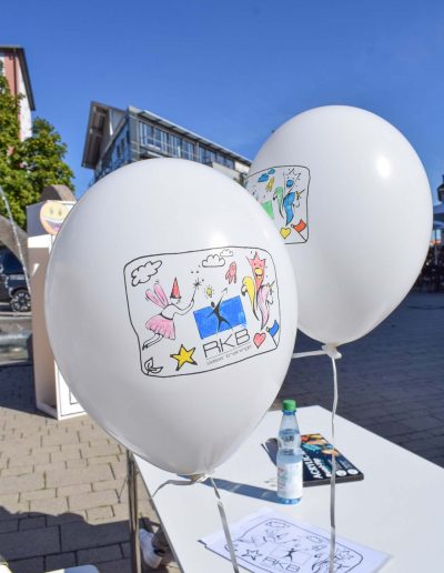 Sport- und Familientag Kempten Allgäu - RKB sales trainings Ballons