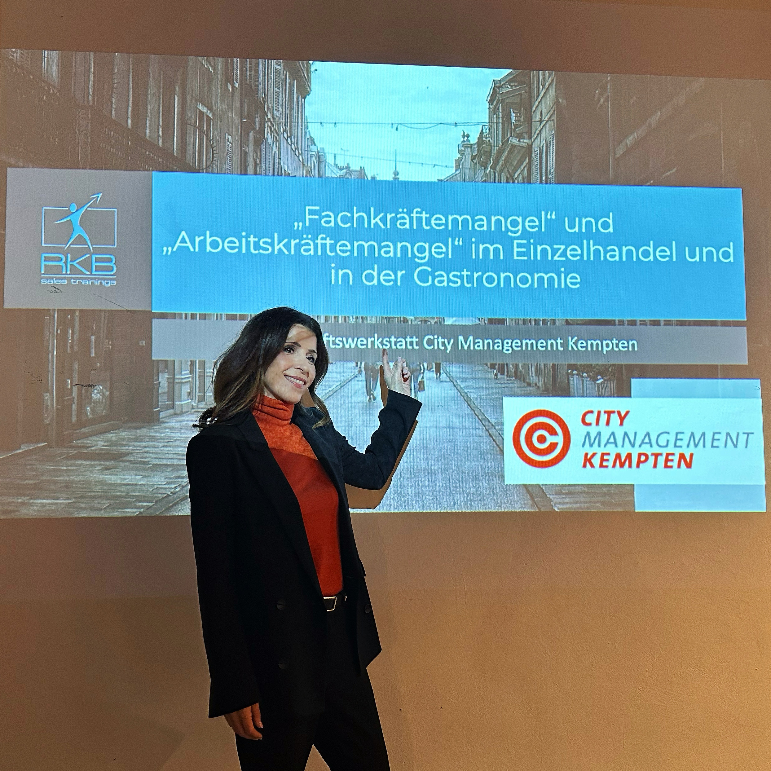 Vortrag von Rita Katharina Biermeier für das CityManagement Kempten